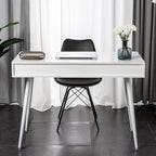 Need White Desk with Storage Desk Drawer Dressing Table,Writing Computer Desk Modern with 3 Drawers, Makeup Vanity Table GCBG1016-ND