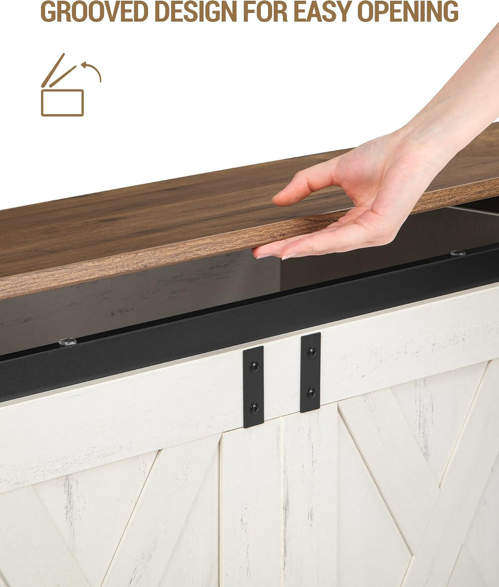 Hzuaneri 59" Farmhouse Storage Chest and Bench | 70 Gal | 330lb Seat | S...