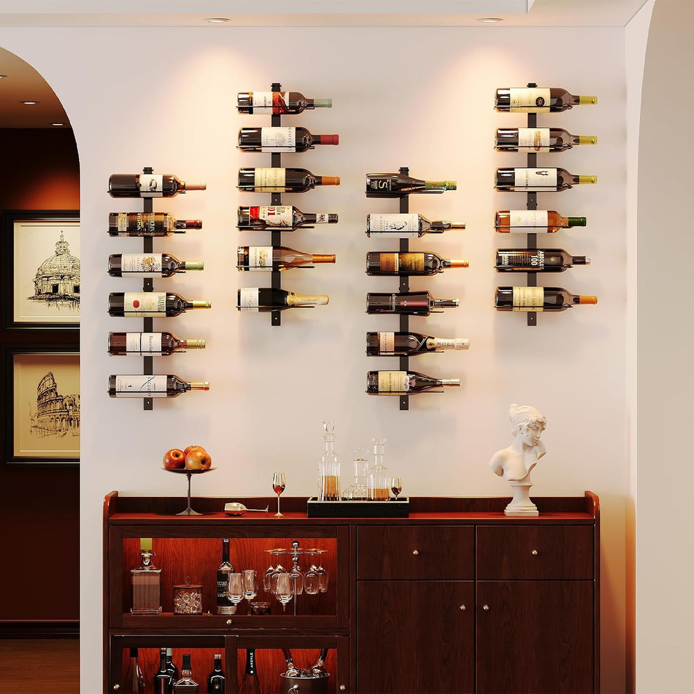 X-cosrack 36 Bottle Wall Mounted Wine Rack, Modular Hanging Wine Rack for DIY...