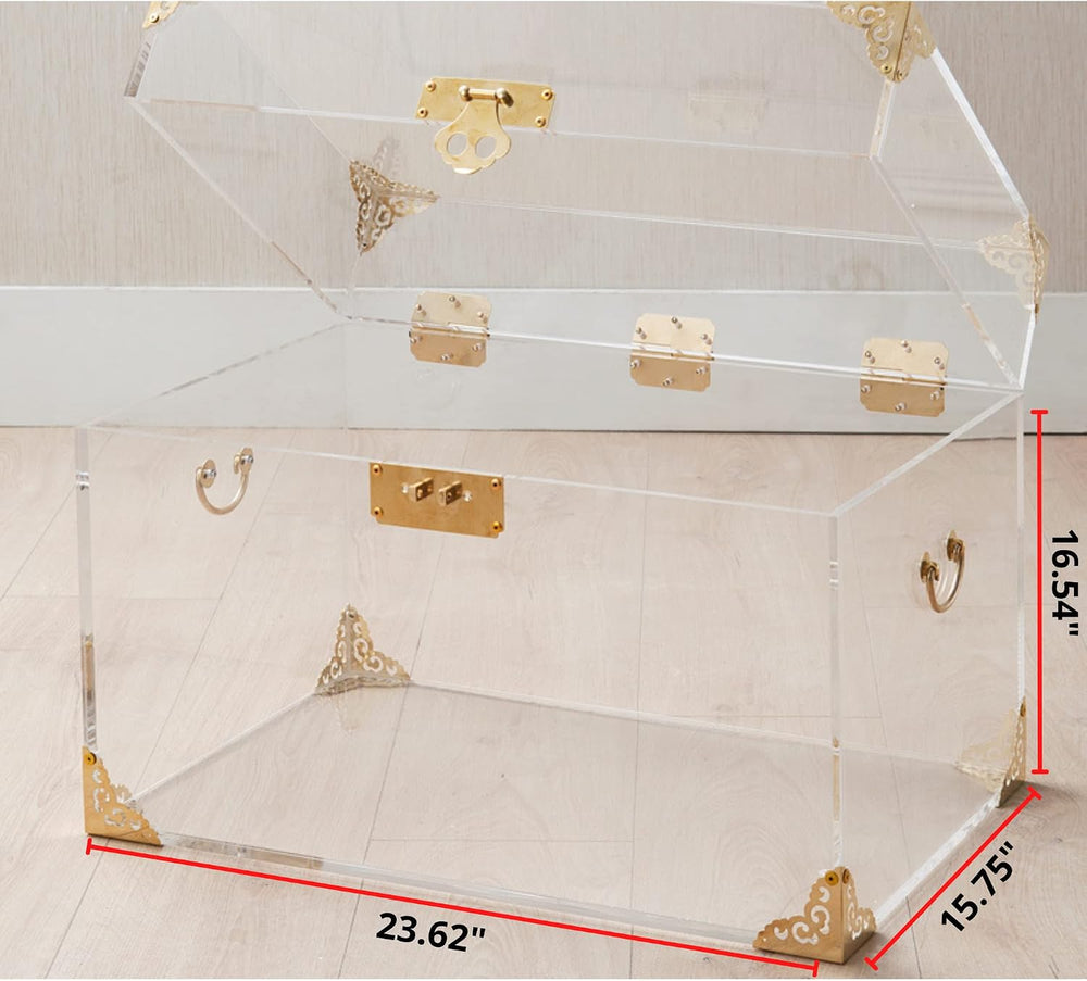 Monond Ciao Bella Acrylic Trunk - Rustic Brass