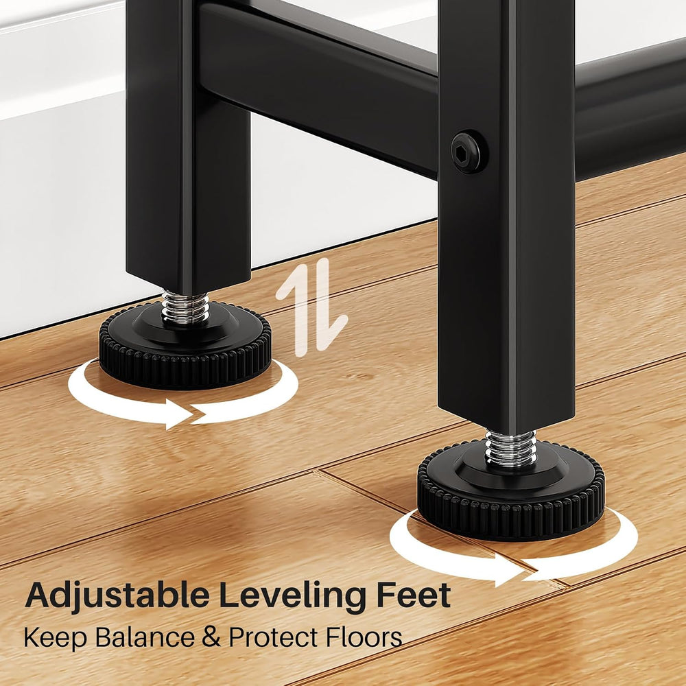 Kitstorack 76.9" Narrow Console Table with Power Outlet for Living Room ...
