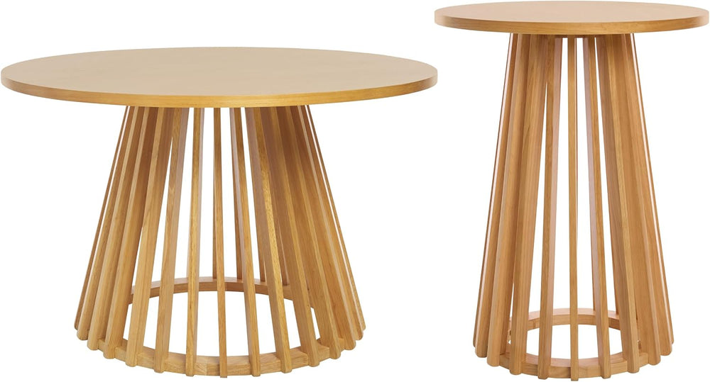 SAFAVIEH Home Collection - Cassio Natural Brown Accent Table, Sculptural Mode...