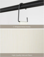 StorageWorks Hanging Closet Organizer, 3-Shelf Hanging Closet Shelves with Top Shelf, 15 ¾"W x 12" D x 31" H, Extra-Large Space, Ivory White
