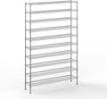 14" Deep x 60" Wide x 96" Height Wire Shelving Kit | 10-Tier | NSF Commercial Storage Rack Unit