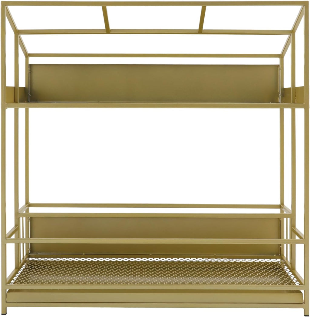 Metal Umbrella Storage Rack, Freestanding Entrance Umbrella Holder, Walking Cane Organizer Stand with Removable Water Drip Tray for Indoor Outdoor Home Office Entryway