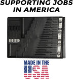 WRENCH ORGANIZER (BLACK) - Made in USA