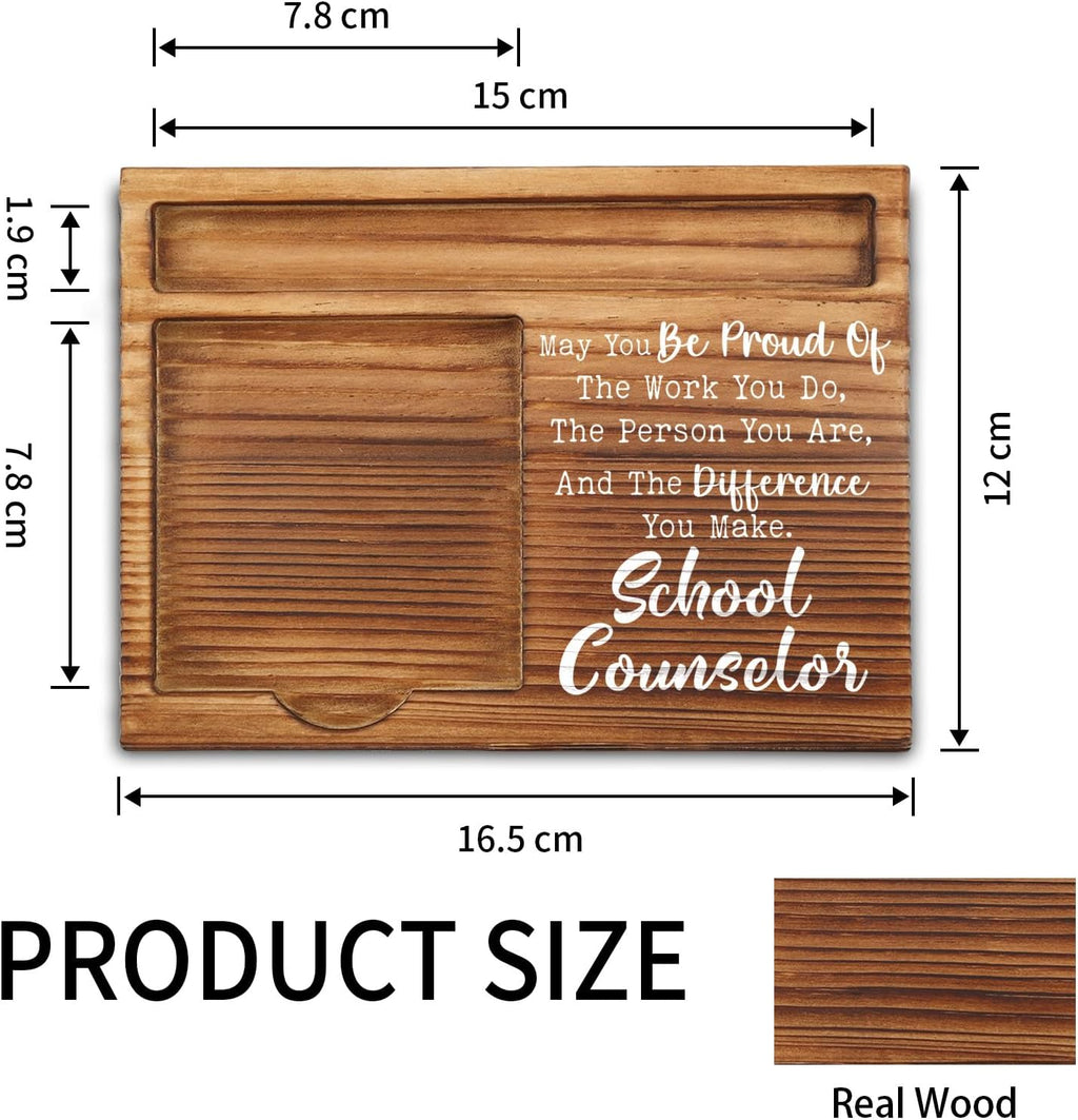 School Counselor Appreciation Gifts, Thank You School Counselor Gifts, School Counselor Gifts for Women, Men, School Counselor Office Desk Decor Self-Stick Note Pad Holders ZSS10