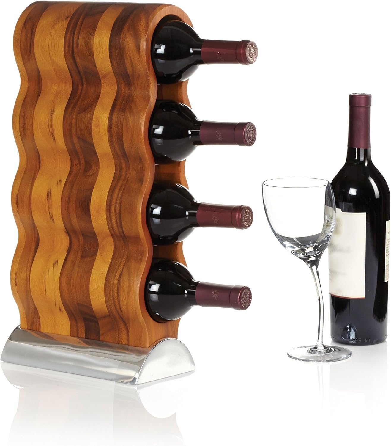 nambe Curvo Wine Rack