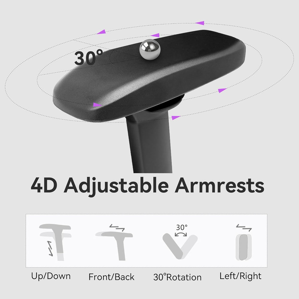 Gaming Chair - High Back Ergonomic Computer Chair with Lumbar Support, Video ...