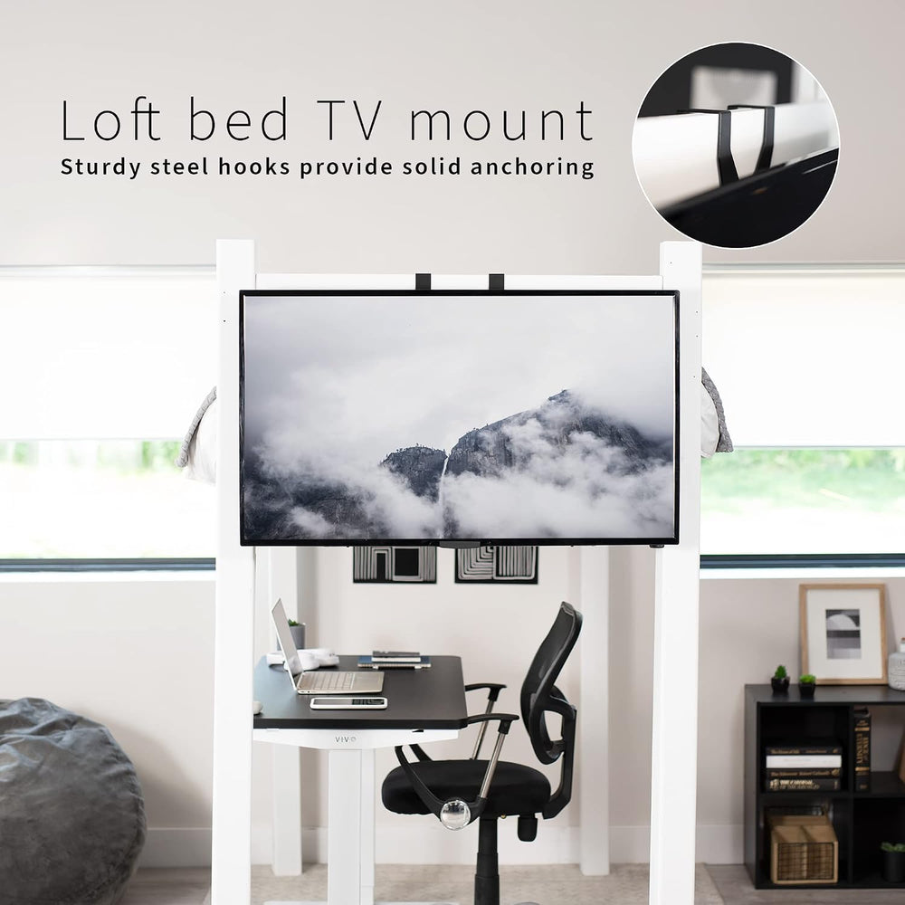 VIVO TV Hanger Bracket for 24 to 55 inch Flat and Curved Screens, Light Weigh...