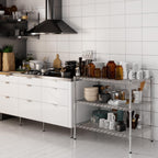 24" Deep x 36" Wide x 34" Height Wire Shelving Kit | 3-Tier | NSF Commercial Storage Rack Unit