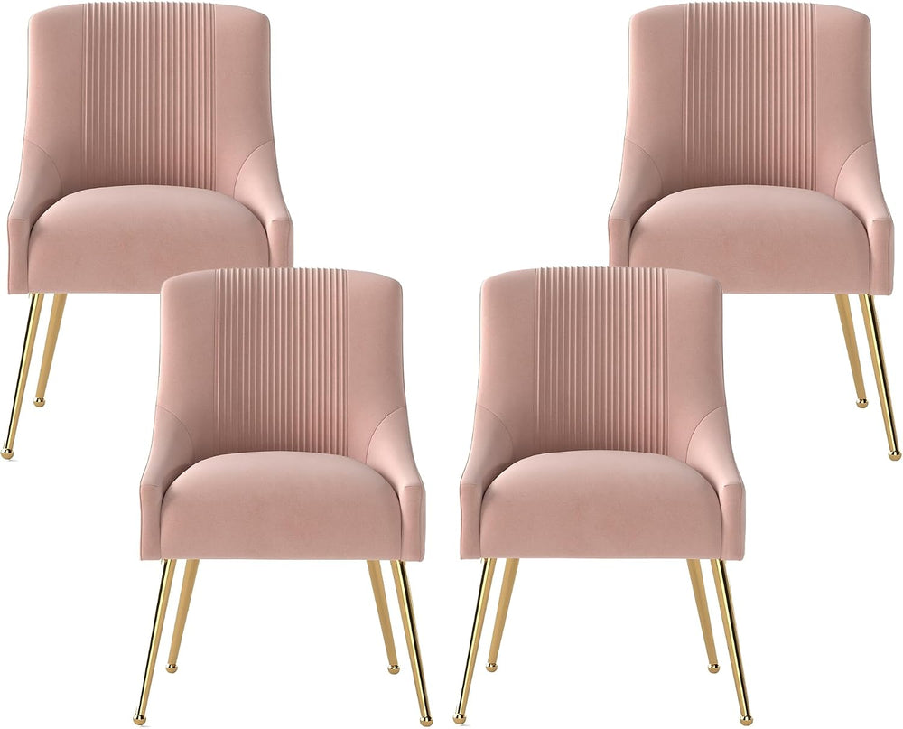 Dining Chairs,Modern Living Room Chairs, Velvet Upholstered Dining Room Chair...