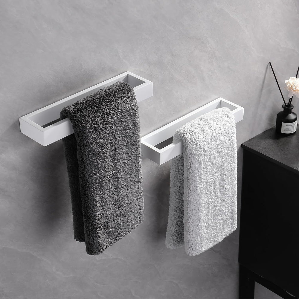GERZWY Bath Towel Holder Stainless Steel Towel Hanger Wall Mount Towel Ring f...