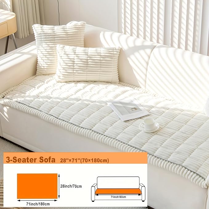 ZQFFB Pet Couch Cover Dogs Washable Non-Slip Couch Protector Pet Friendly Dog...