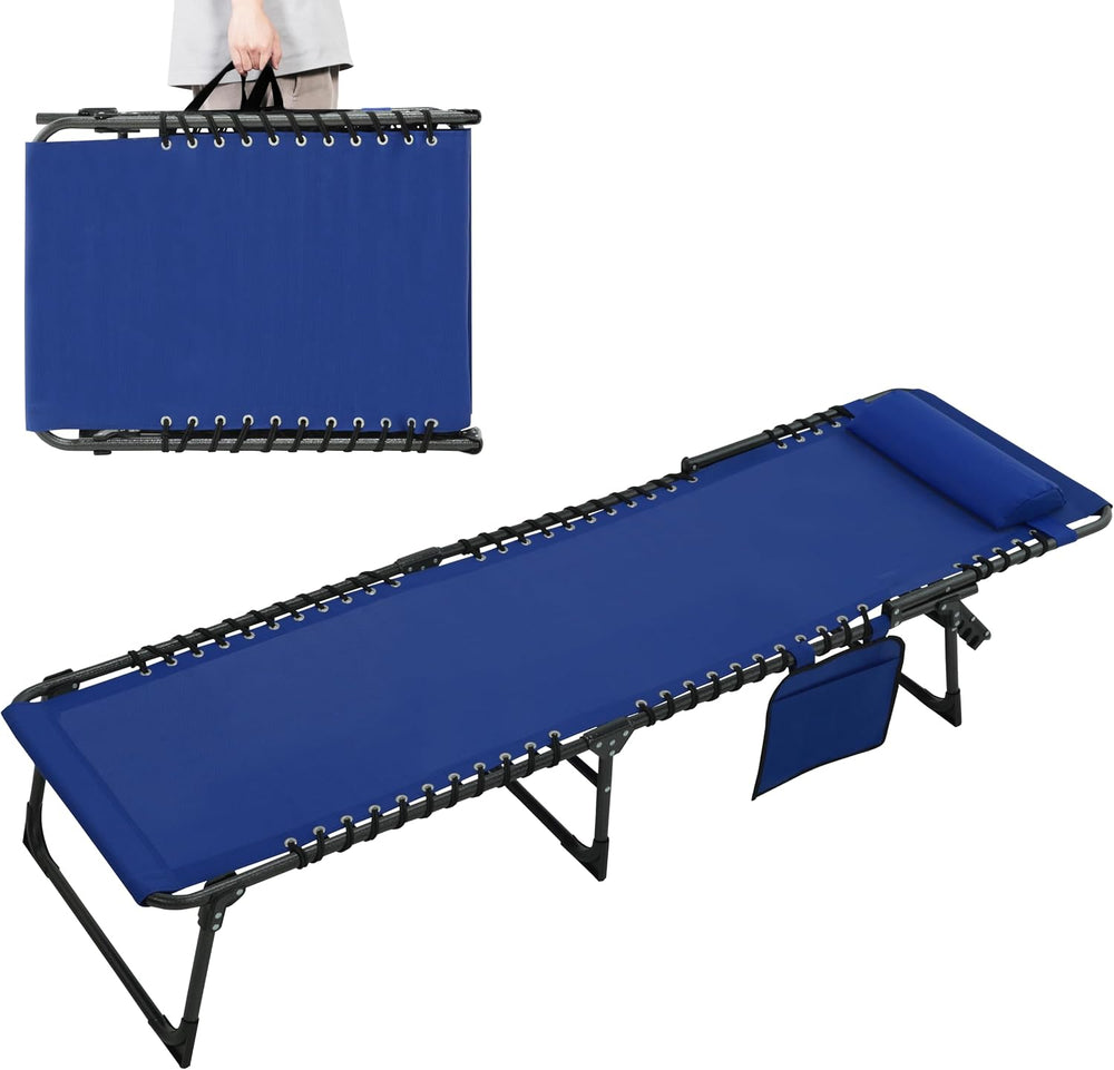 BlueWish Patio Chaise Lounge Chair, Outdoor Lounge Chairs with 5 Position Adj...