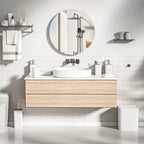 Bathroom Accessories Set - Elegant White Bathroom Set, 10PC Bathroom Accessory Set, Toilet Brush, Trash Can, Qtip Holder Dispenser & Soap Dispenser