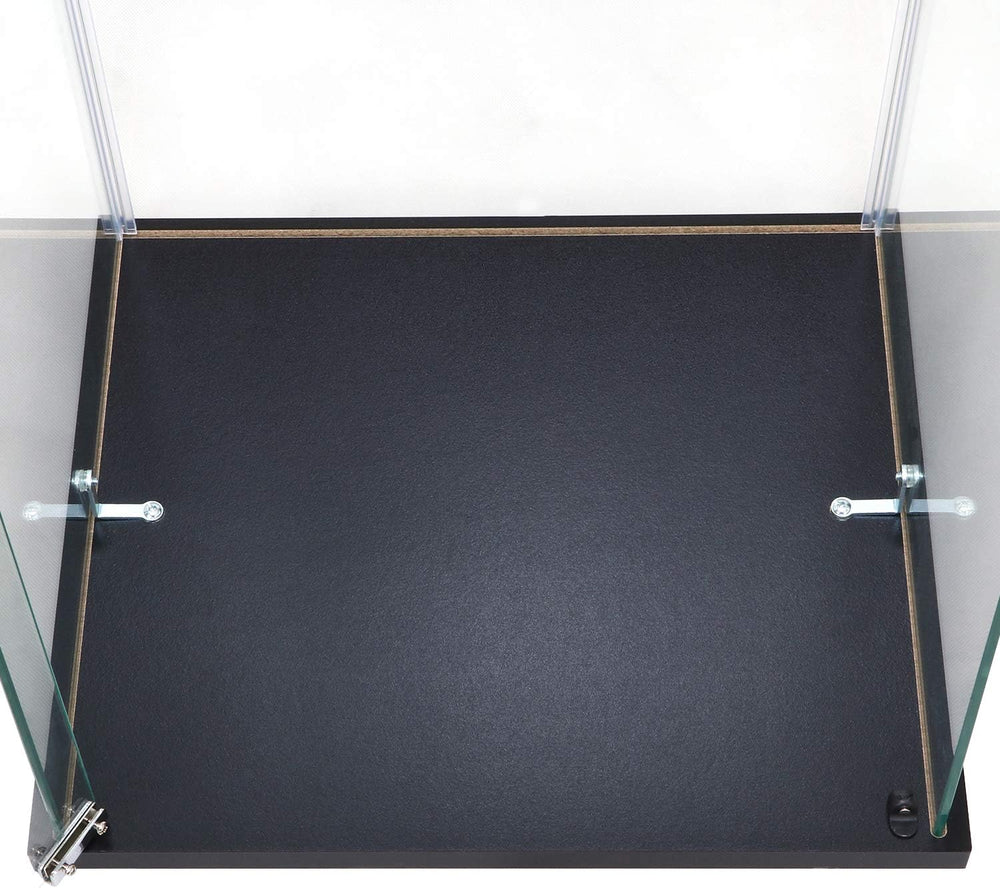 不二貿易(Fujiboeki) 3 Tiers Glass Collection Case, 高さ86cm, Clear