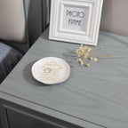 HOME SMILE Matron Of Honor Ring Dish - Will You Be My Matron Of Honor - Jewelry Trinket Dish Tray, Bridesmaid & Bridal Shower Gifts - Proposal Gift For Bestie, White Ceramic