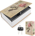 Book Safe with Keys,Fake Dictionary Book Safe Secret Book Shaped Storage Box Security Book Case Diversion Book Safe Book Hidden Container for Jewelry Document