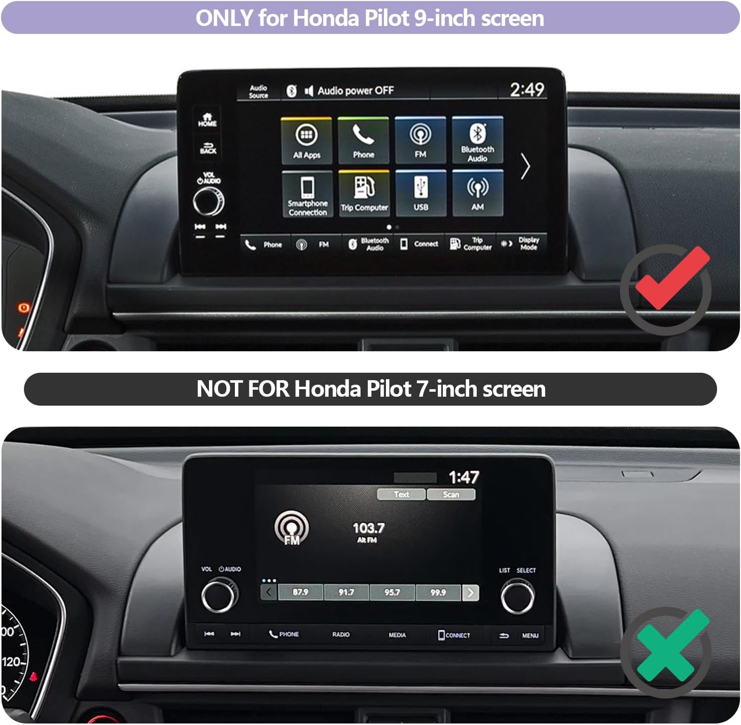 LUWU for 2023 2024 2025 Pilot Dashboard Center Console Organizer 2025 H onda Pilot Armrest Storage Box Armrest Organizer H onda Pilot Console Organizer Tray 2023 2024 2025 H onda Pilot Accessories
