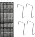 Door Shoe Organizer, 28-Compartment Over The Door Shoe Organizer, Saves Room Space, Suitable for Both Men And Women, And Convenient for Quick Storage