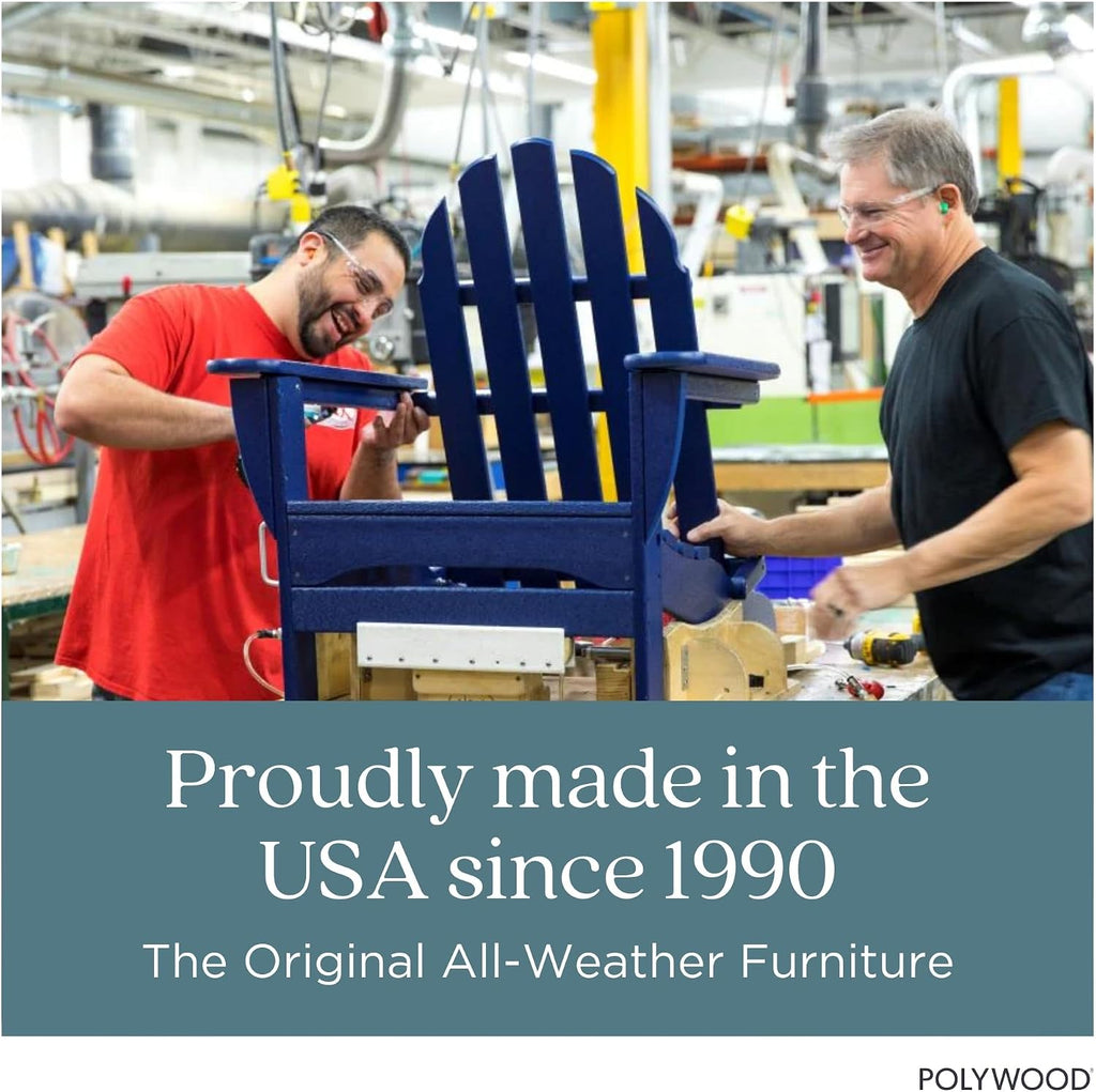 POLYWOOD Presidential Rocking Chair in Black