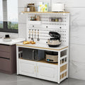 Kitchen Pantry Storage Cabinet with Drawer, Farmhouse Tall Food Large Wood Pantry Storage Furniture, for Kitchen, Bedroom, Dining Room, Office(140x70x40cm/55.1x27.6x15.7in)