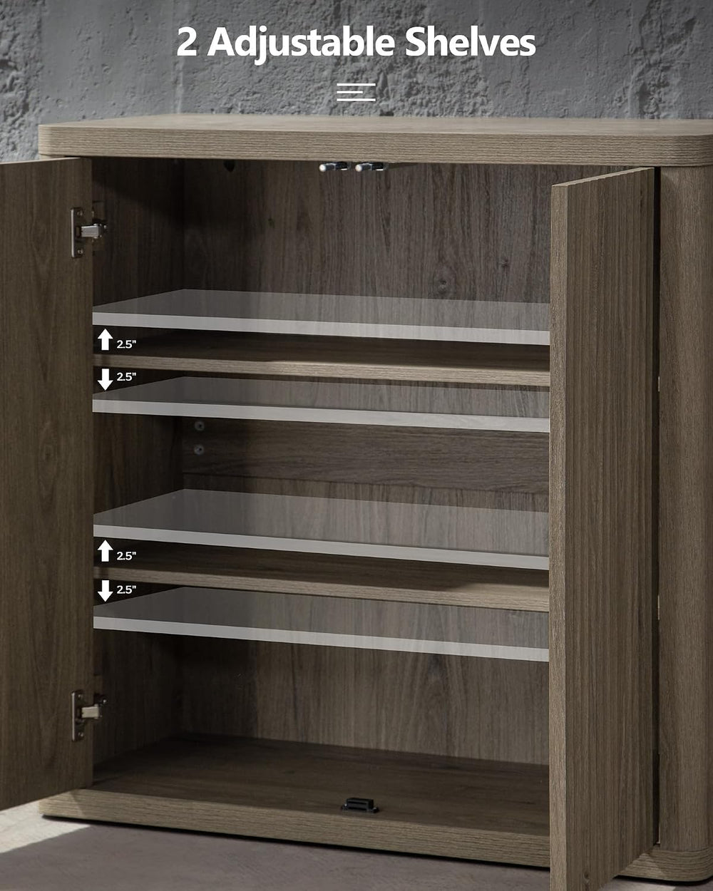 SICOTAS Buffet Cabinet with Storage 138.4" Sideboard Accent Modern Crede...
