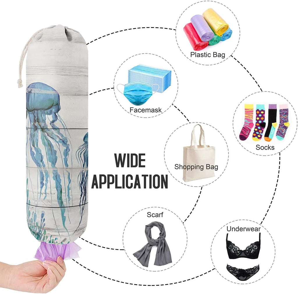 Funny Bag Bag, Grocery Bags Holder Organizer For Shopping Bags, Wall Mount Plastic Bags Storage Container Dispensers, Gift For The Preferred Family And Friends