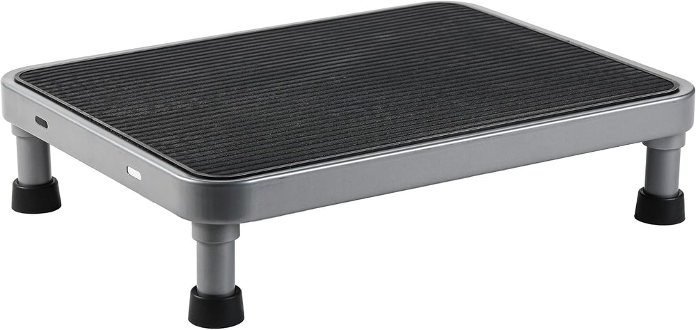 4.1" Low Step Stool for Adults & Seniors, Metal One Step Stool