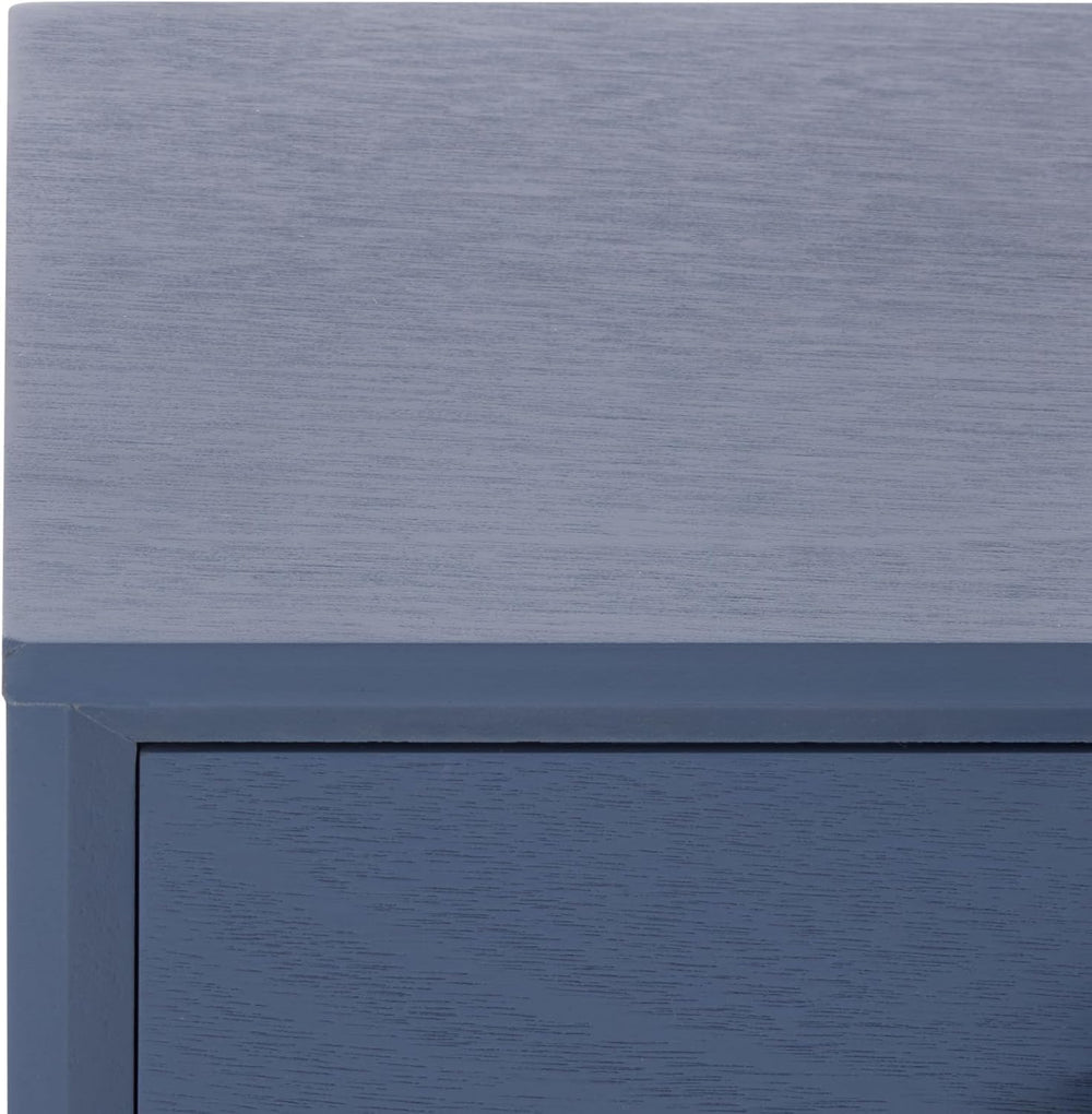SAFAVIEH Home Collection - Lyle Blue Accent Table, 1 Drawer, Mid-Century Mode...