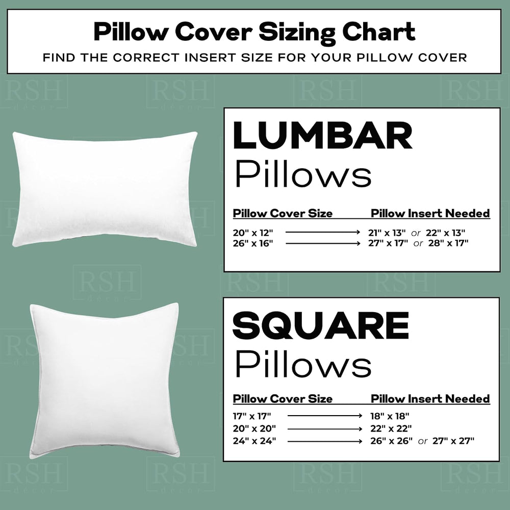 RSH DECOR: Sunbrella Pillow Covers Set of 4 | Covers Only - 20" x 20&quo...