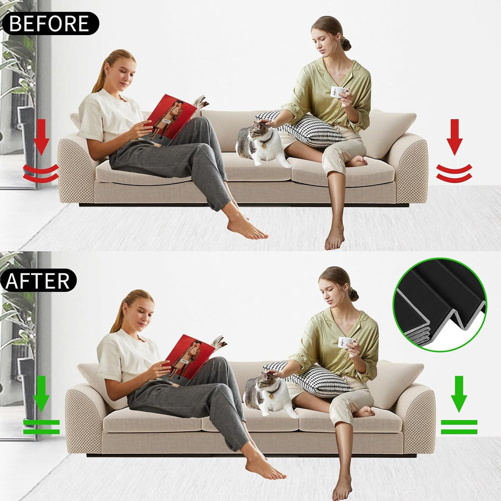 Couch Cushion Support for Sagging Sofa, Plywood Couch Firmer for Supporting S...