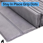 GORILLA GRIP Heavy Duty Couch Cushion Support Board to Fix Sagging Sofas, 24 x 54 Wide Loveseat Slip Resistant Thick Boards Add Strong Seat Supports, Replacement Stuffing Firmer Couches, Grey
