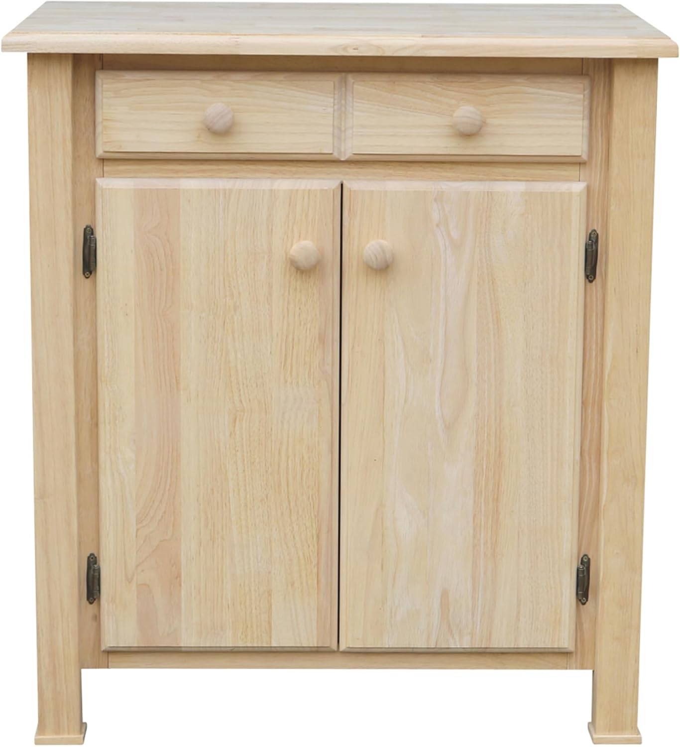 International Concepts Unfinished Kitchen Work Center