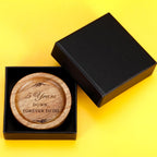 Ring Dish 5 Year Anniversary Wood Gift for Him Her 5th Gifts for Husband | Wife Wooden Wedding Ring Dish 5 Year Marriage Anniversary Presents for Couple, Fifth Anniversay Present for Women Men