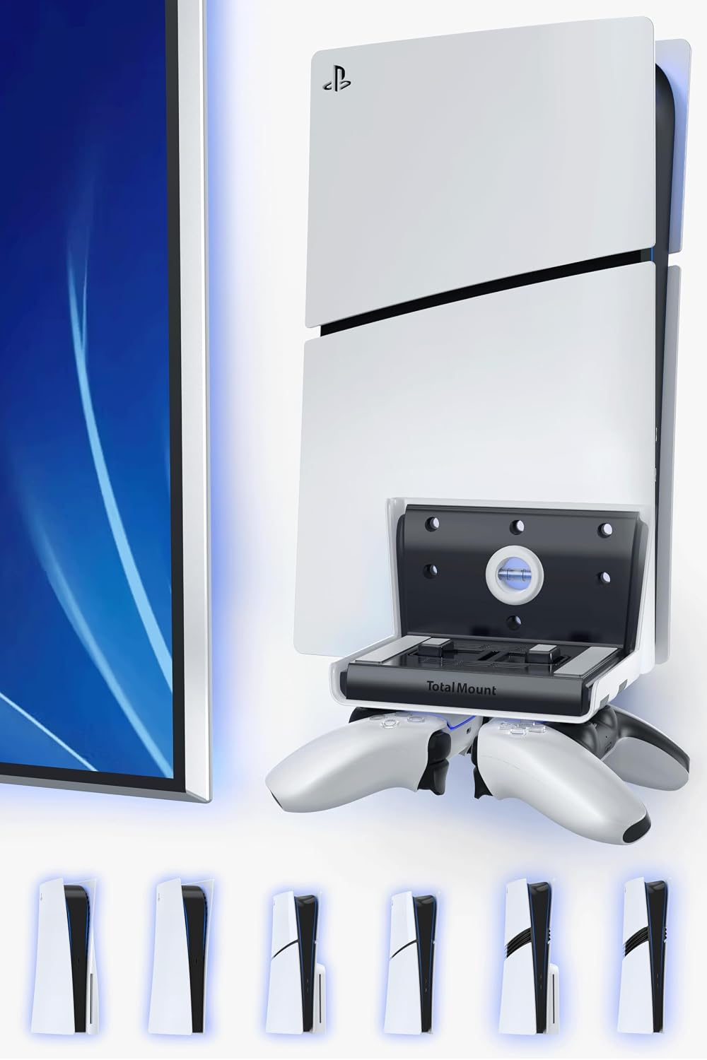 TotalMount for All PS5 Models – Premium – Cooling – Level – Stops Vibration |...