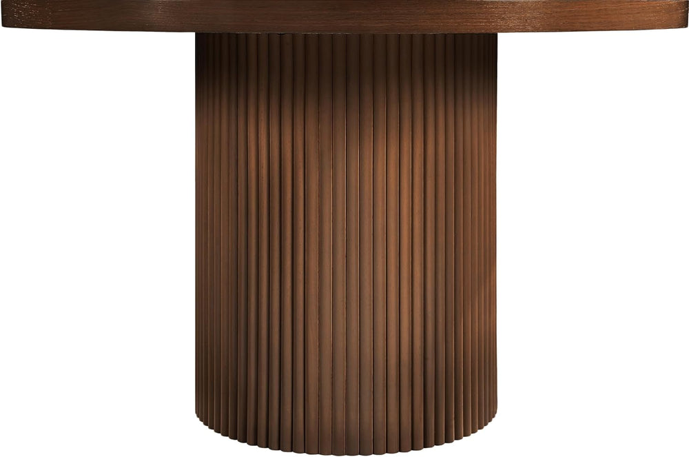 Meridian Furniture 728Brown-T Belinda Collection Mid-Century Modern Dining Ta...