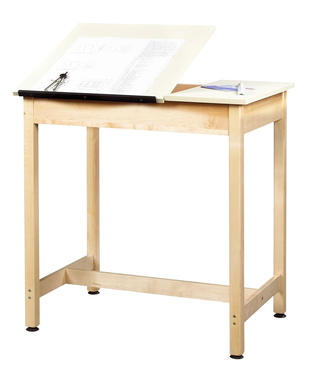 Diversified Woodcrafts DT-9SA37 UV Finish Solid Maple Wood Art/Drafting Table...