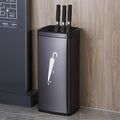 SEIFE Home Indoor Entryway Metal Umbrella bucket，Umbrella Storage stand，tall umbrella holder,For Hotel,Offices,Commercial(Black)