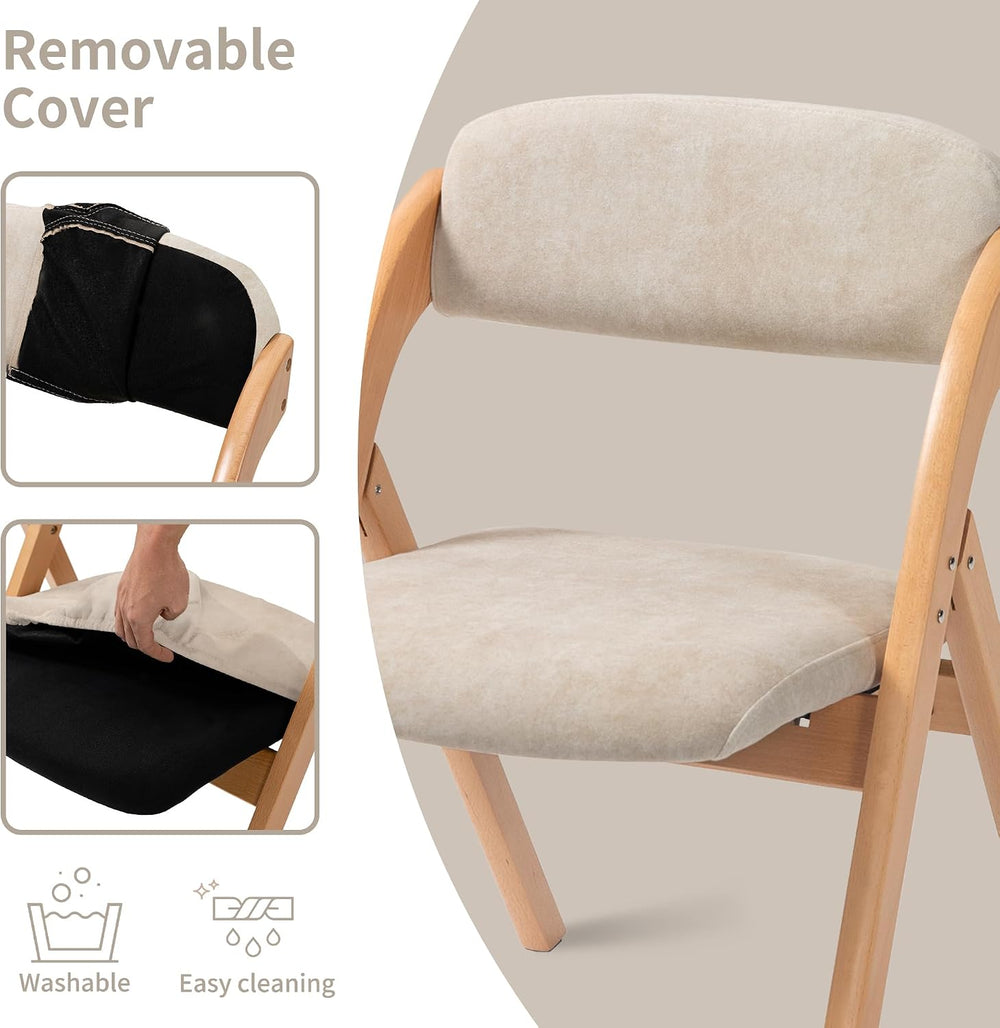 Folding Chairs with Padded Seats