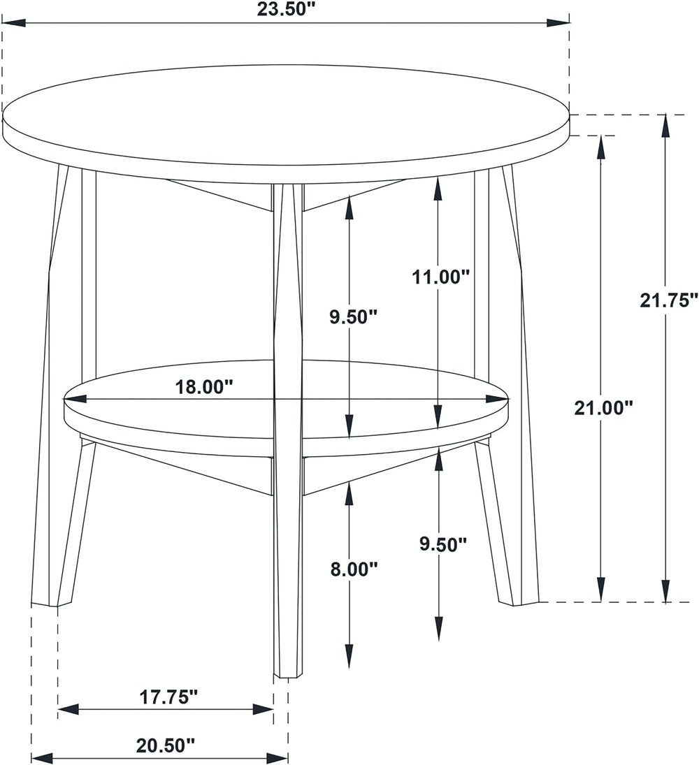 Coaster Home Furnishings - Bradley - Wood - 3-Piece Coffee Table Set with Ash...