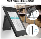AboveTEK Anti-Theft Tablet Stand – iPad Locking & Security Stand, Countertop & Wall Mount POS Stand, 360° Swivel Kiosk Stand for iPad/iPad Air/iPad Pro – Ideal for Retail Business (Black)