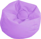 FDP SoftScape Classic 35" Standard Bean Bag Chair, Furniture for Kids, Teens, Perfect for Reading, Playing Video Games, Relaxing Alternative Seating for Classroom, Library, Home - Lavender, 10478-LV