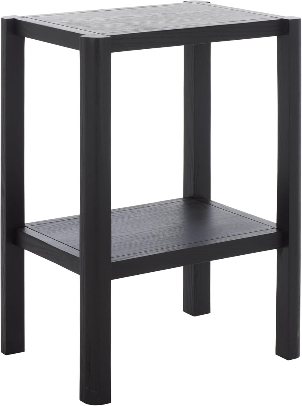 SAFAVIEH Home Collection - Hendro Accent Table, Black Rectangular Side Table ...
