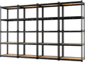 LEVELEVE 5-Tier Heavy Duty Storage Shelving Unit, 2020 lbs Capacity, Adjustable Metal Utility Shelf, 35" L x 16" W x 73" H for Garage, Kitchen, Pantry, Basement, Bathroom, Laundry,4 Pack