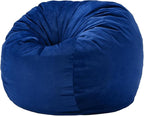 Hobestluk Bean Bag Chairs 2.5FT Bean Bag Chair with Memory Foam Filled & Machine Washable Cover,Beanbag Chair, Small Bean Bag Chairs for Playroom, Living Room, Bedroom