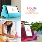 Flippy Original Tablet Pillow Stand & iPad Holder, Gift for Book Lovers & Readers, Multi-Angle Stand with Storage for Lap, Desk & Bed, Compatible with Kindle, Fire, iPad & Samsung, Orchid You Not