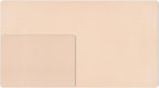 Nekmit Leather Desk Blotter Pad 17 x 12 Inches, Flat, Non-Slip, Waterproof, Apricot