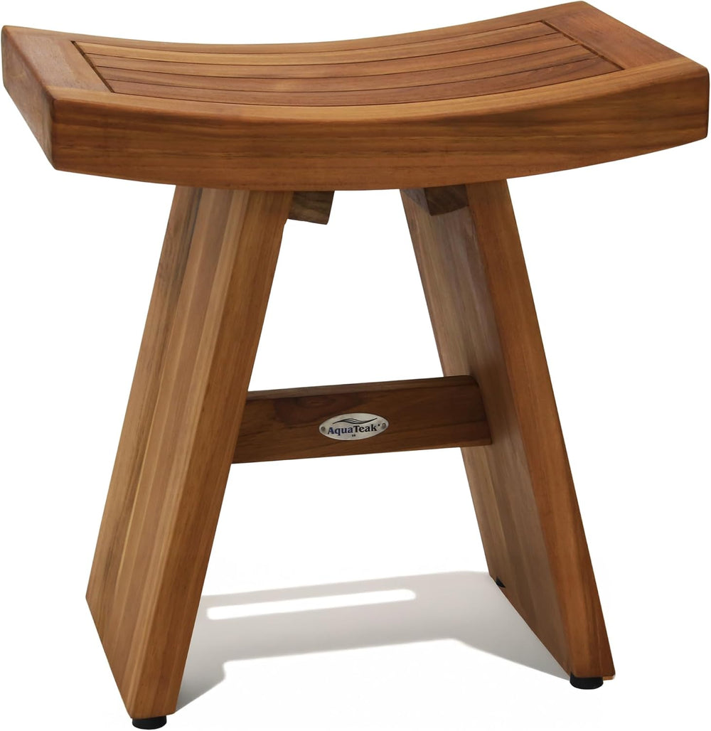 AquaTeak Asia 18" Teak Shower Bench